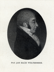 107183 Portret van Jan Isaäk Wolterbeek, geboren 1773, hoogleraar in de geneeskunde aan de Utrechtse hogeschool ...